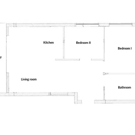 Appartement Frog - 2 Bedrooms And Living *